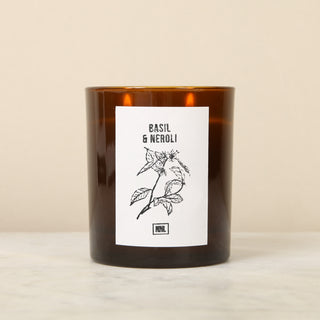 Botanical Candle - Basil & Neroli