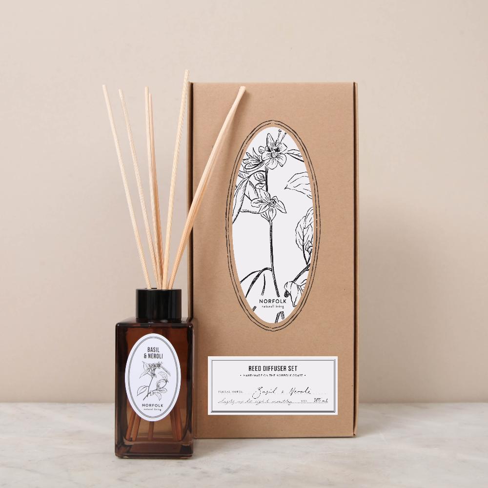 Botanical - Reed Diffuser Oil Set โ Norfolk Natural Living