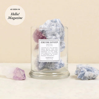 Gemstone Diffuser - Amethyst & Calcite