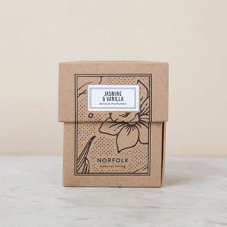 Jasmine and Vanilla hand poured soy candle Norfolk Natural Living