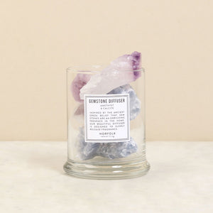 Gemstone Diffuser - Amethyst & Calcite