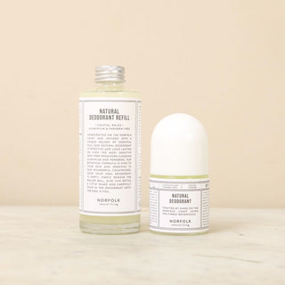 natural deodorant and refill