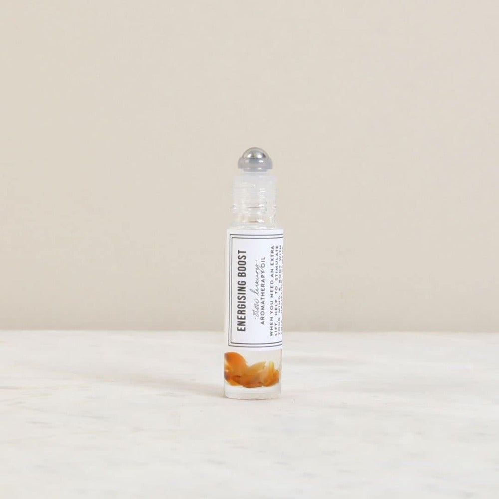 Energising Boost Aromatherapy Pulse Point Oil Grapefruit, Red thyme